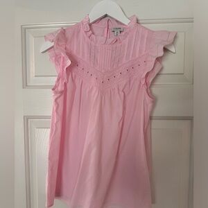 J Crew Pink Blouse
